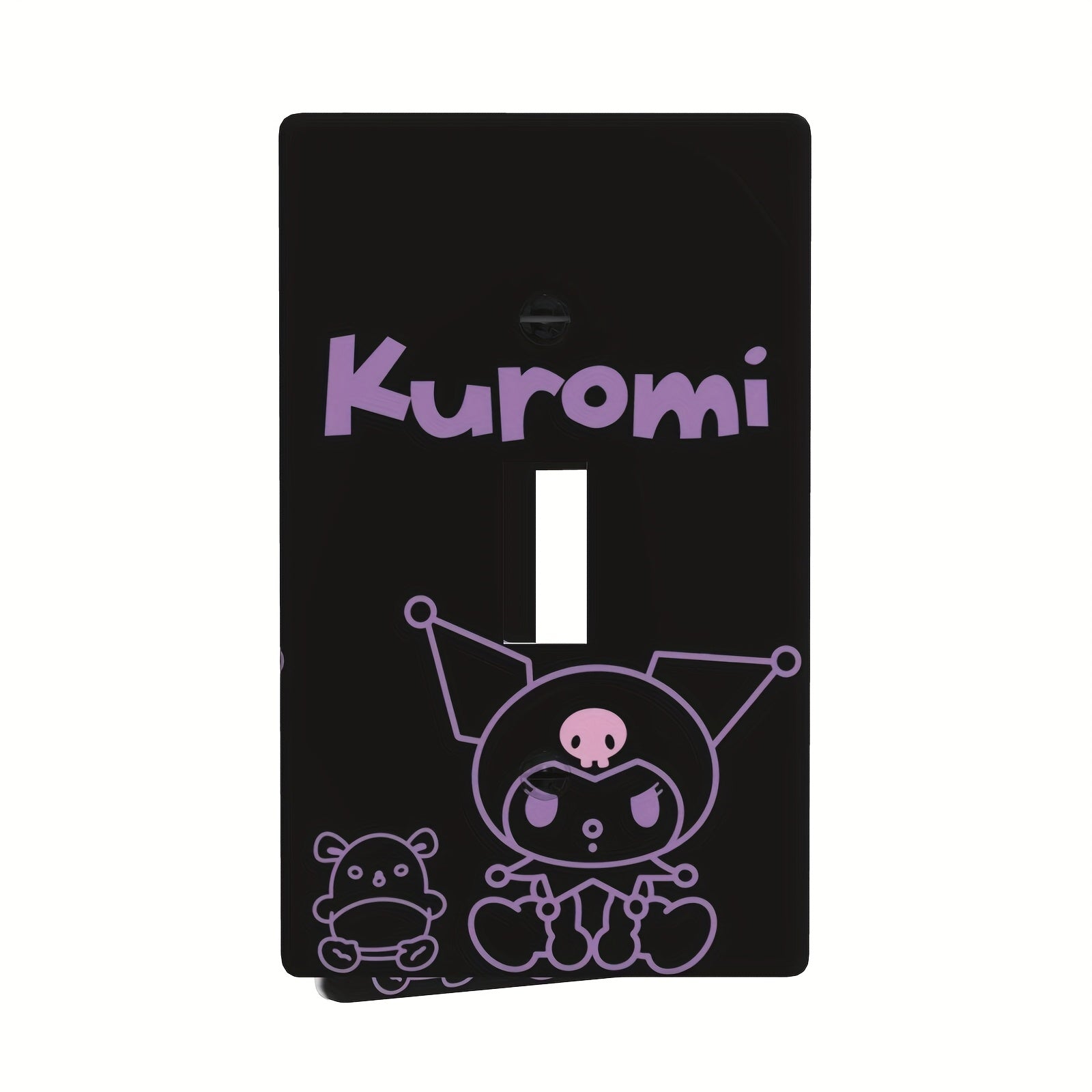Kuromi Light Switch Cover Decorative Wall Plate Easy to Install for Home Decor