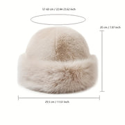 Ayollar uchun qishki baliqchilar shlyapasi, qalinlashtirilgan izolyatsiya, shamolga chidamli va sovuqdan himoyalovchi dizayn.