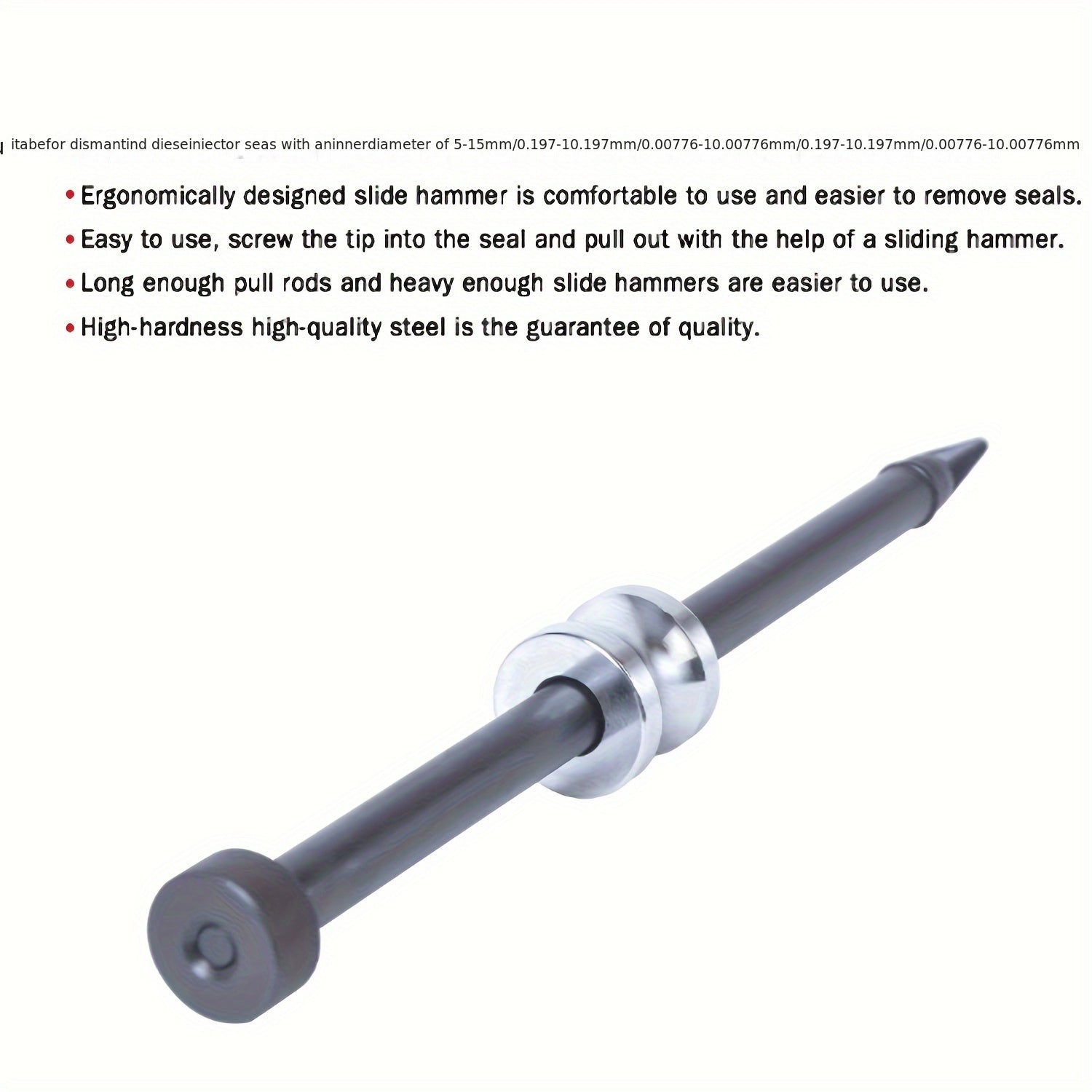 Universal Diesel Injector Copper Gasket Seal Puller Remover Tool