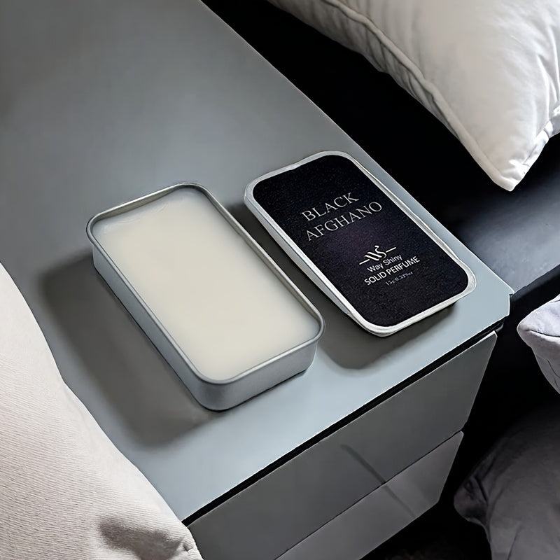 Solid Perfume for Men and Women Long-Lasting Woody Scent Plant-Based Cream