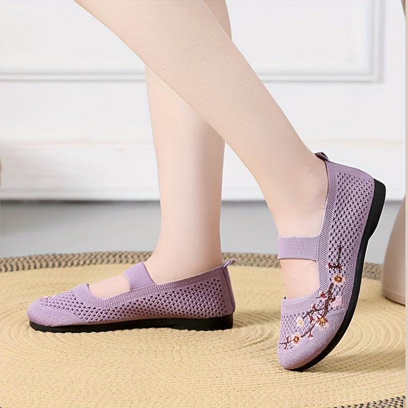 Women's Summer Hollowed-Out Lightweight Casual Loafers Shoes