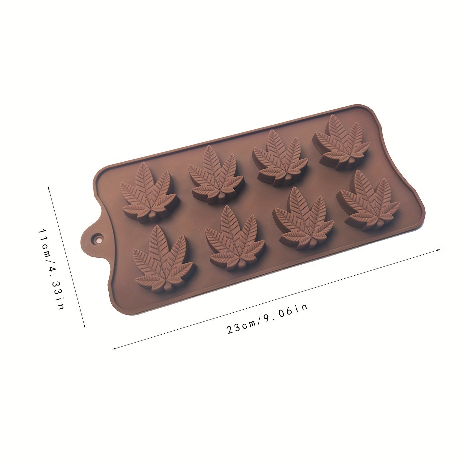 Silicone Maple Leaf Molds for Chocolates Ice Cream Baking and Cake Decorating
