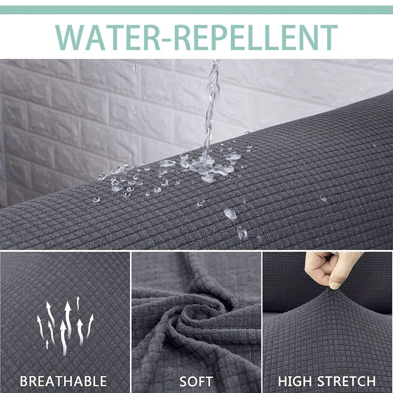 Waterproof Sofa Cover Pet-Friendly Machine Washable Fits Armchair to Sectional Polyester Spandex