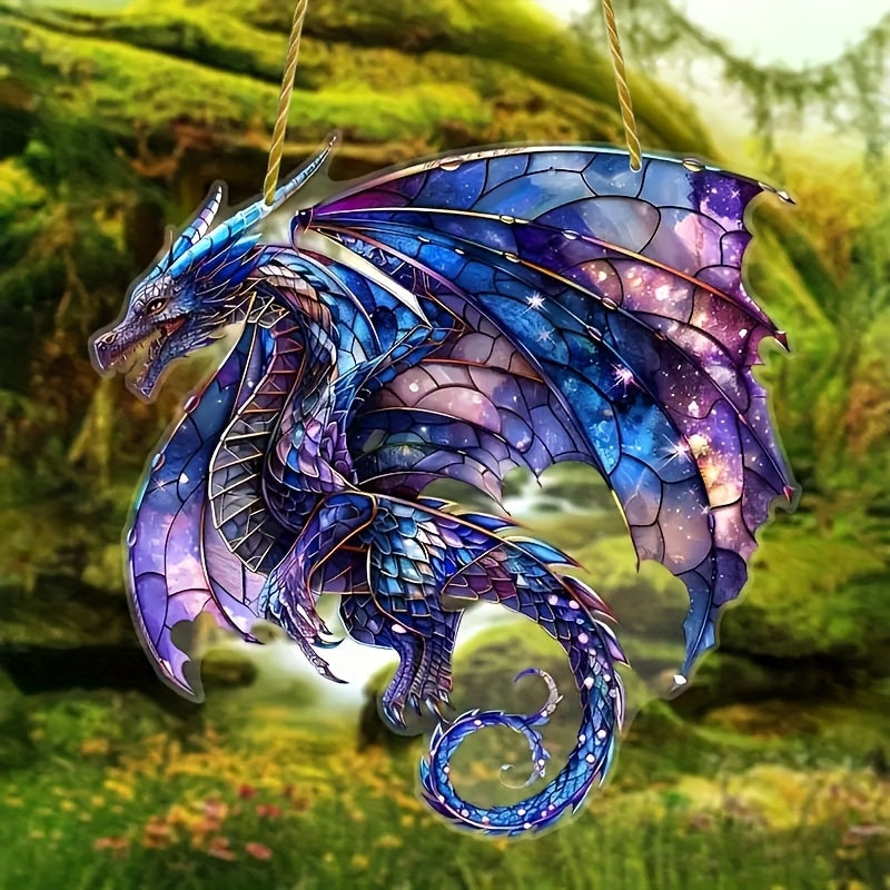 Acrylic Wall Art Hanging with Red and White Rose Design for Home Decor