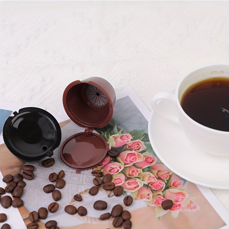 Nescafe Dolce Gusto mashinalari uchun 3 ta qayta ishlatiladigan qahva kapsulalari plastmassadan tayyorlangan