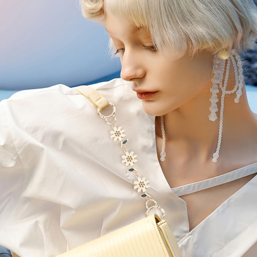 Ayollar sumkalari uchun mukammal aksessuar bo'lgan 1 dona Purse Chain Strap Extender bilan sumkalaringizga nafislik va uslub qo'shing.