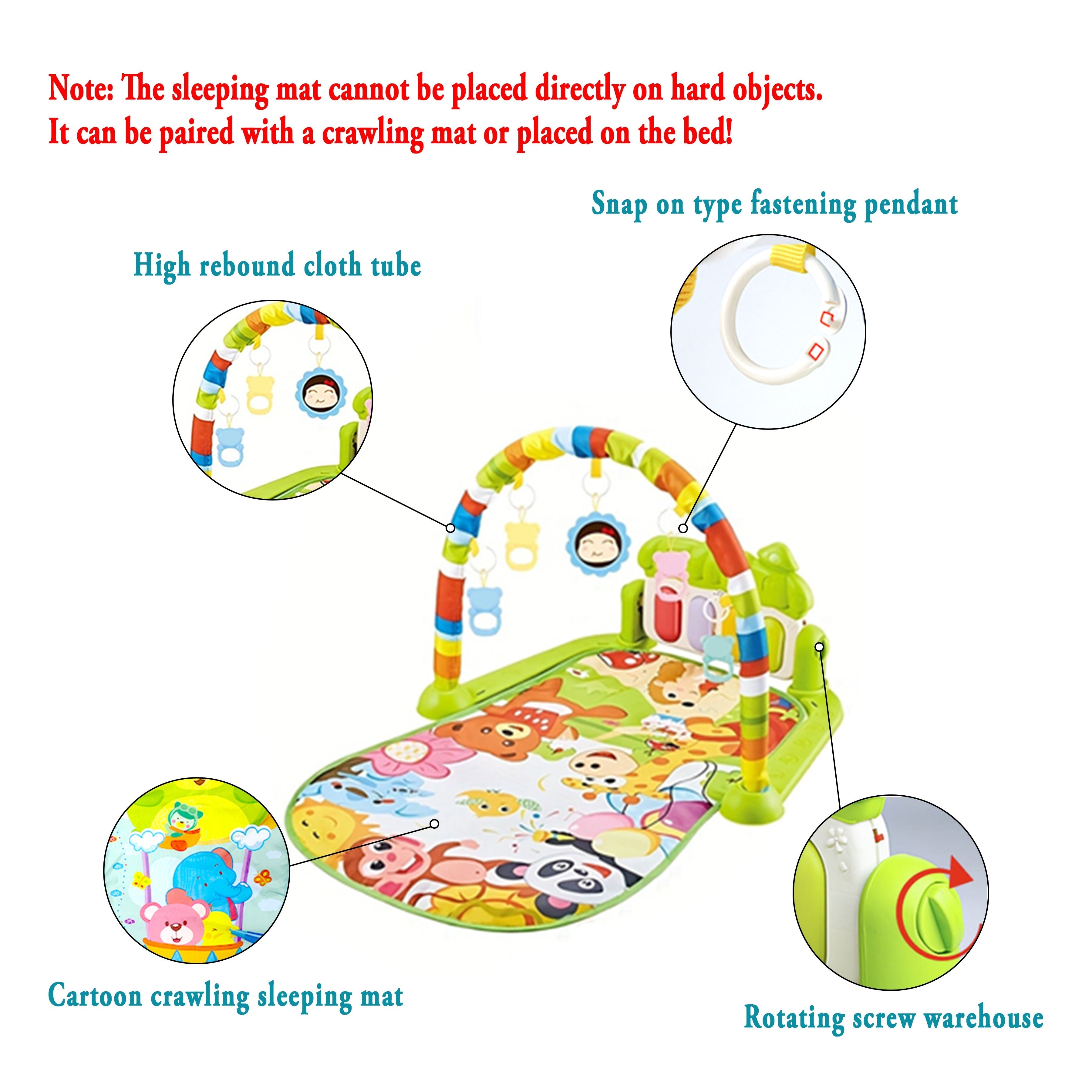 "Фитнес-подставка для пиано - Модель J8006"