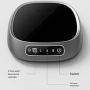 Tinch qizib ketadigan qahva stakani vaqti bilan, USB suv qaynatuvchi plita, shaffof dizayn