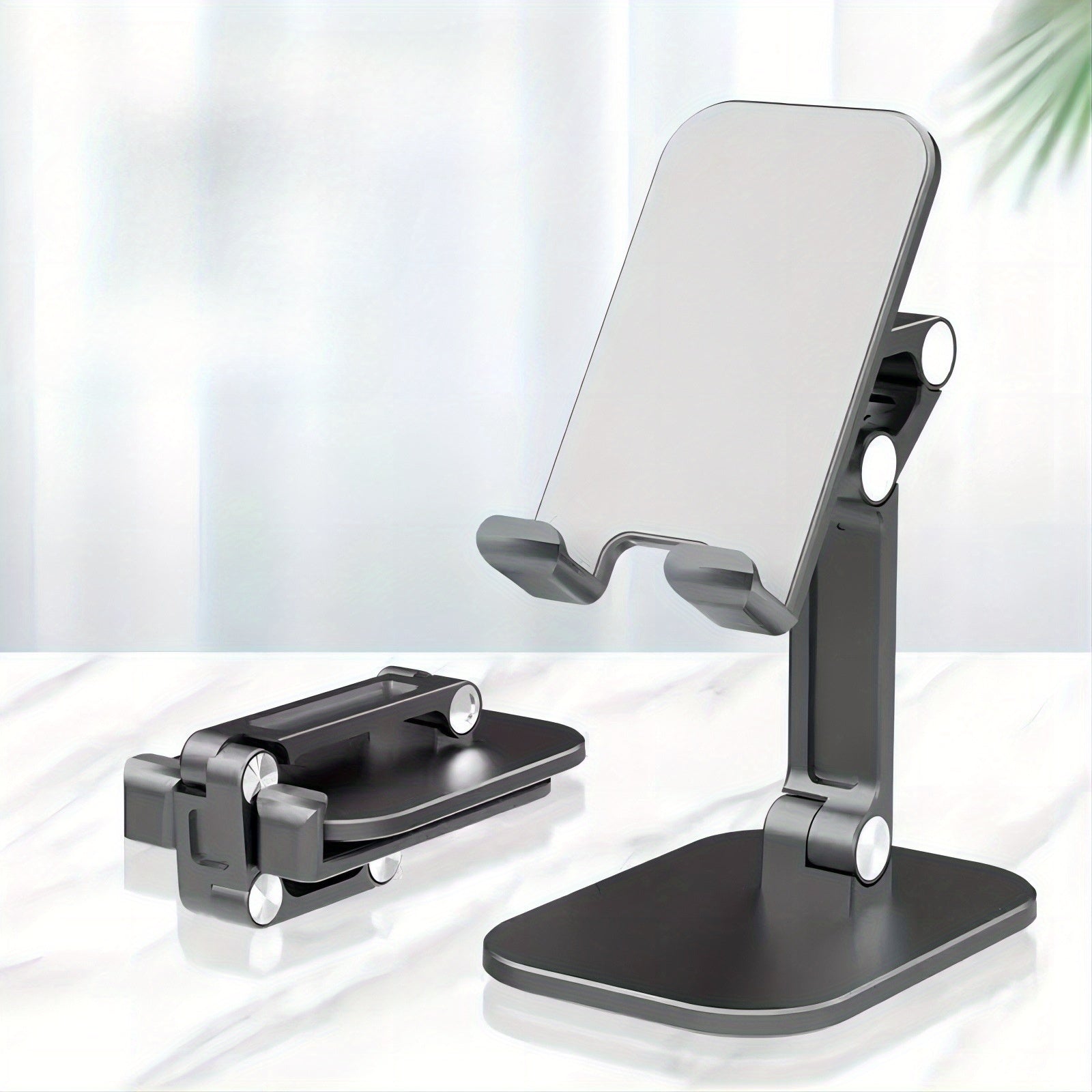 Adjustable Foldable Plastic Phone Stand for Watching Drama Portable Desk Accessory