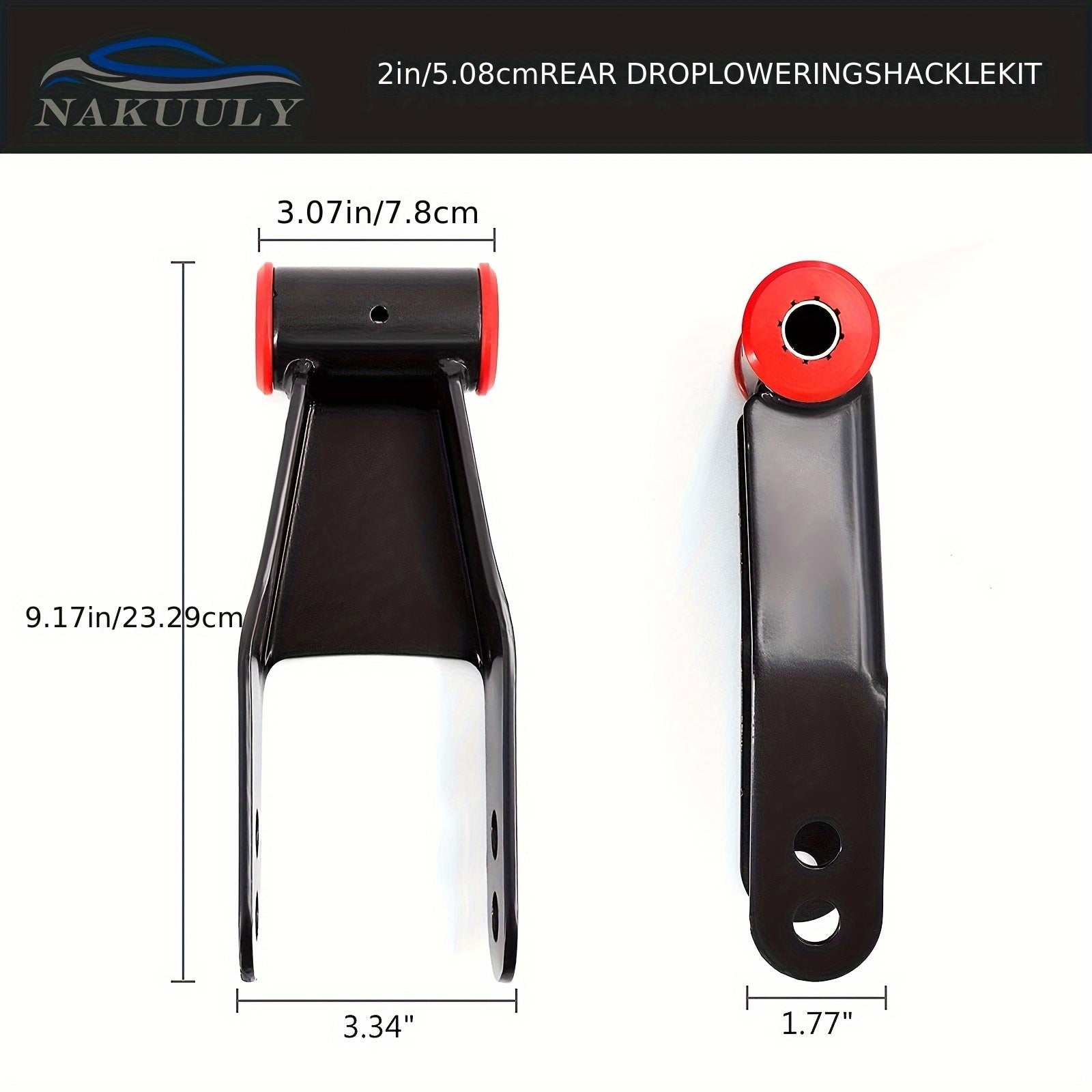 Универсальный комплект задней подвески с понижением на 2 дюйма для грузовиков 1988–2018 годов