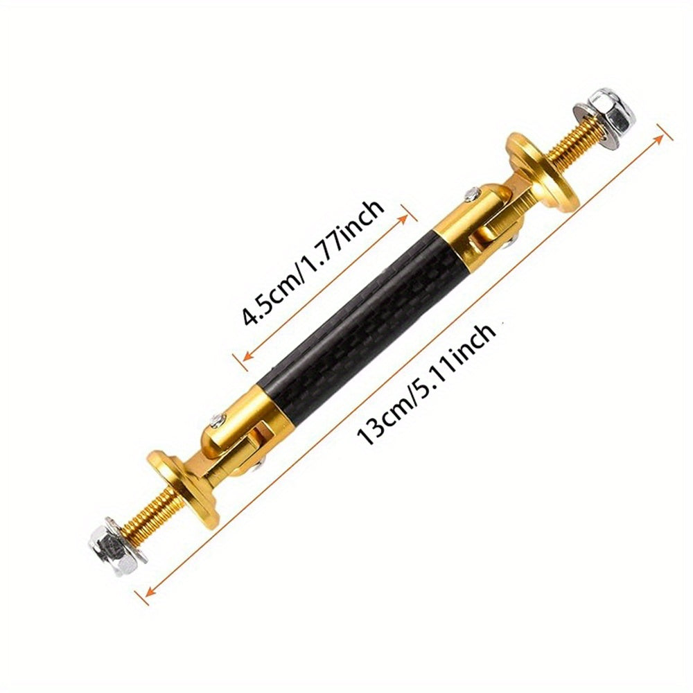 Universal Car Front Rear Bumper Lip Protector Support Bar Kit