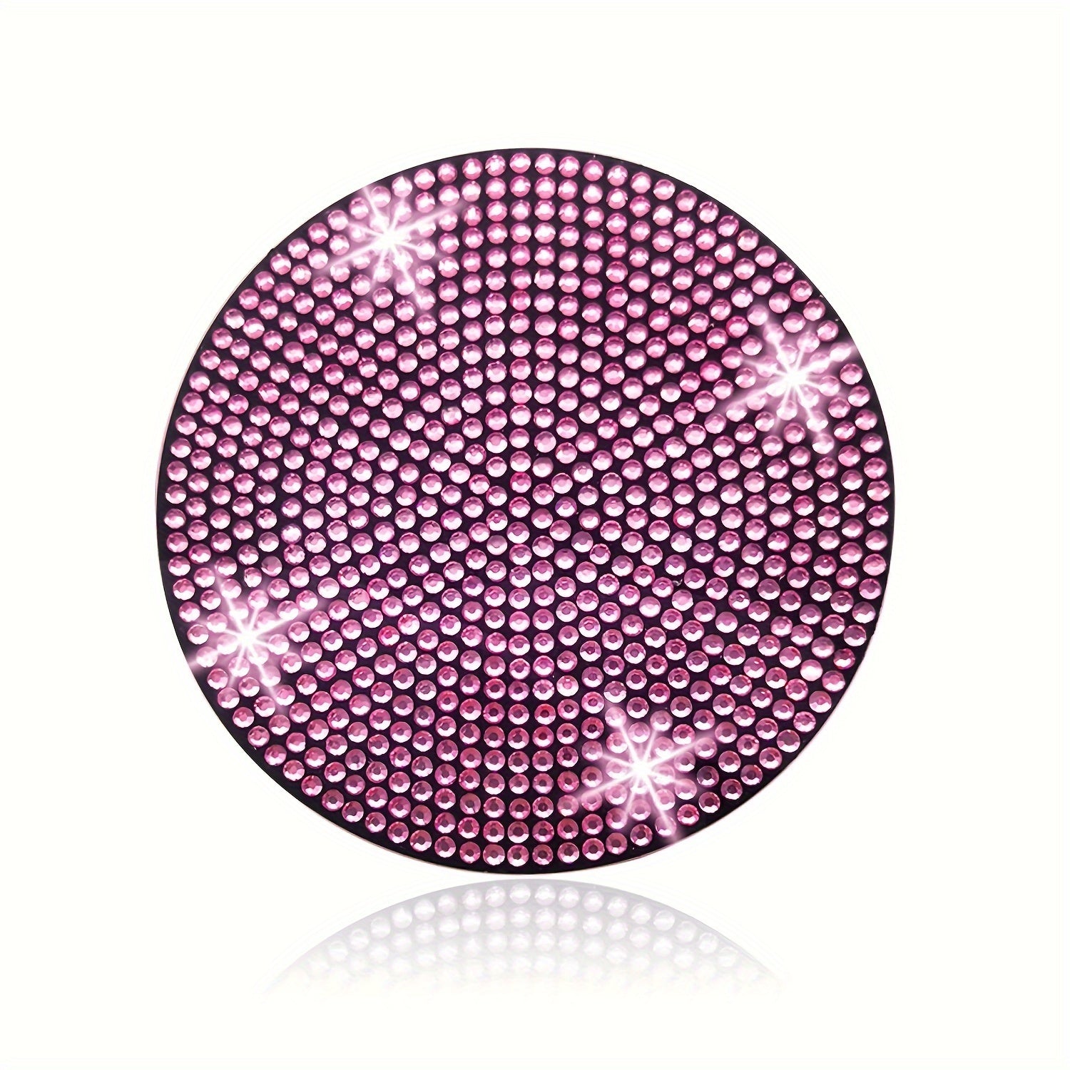 Universal Silicone Bling Car Cup Coaster Anti-Slip Rhinestone