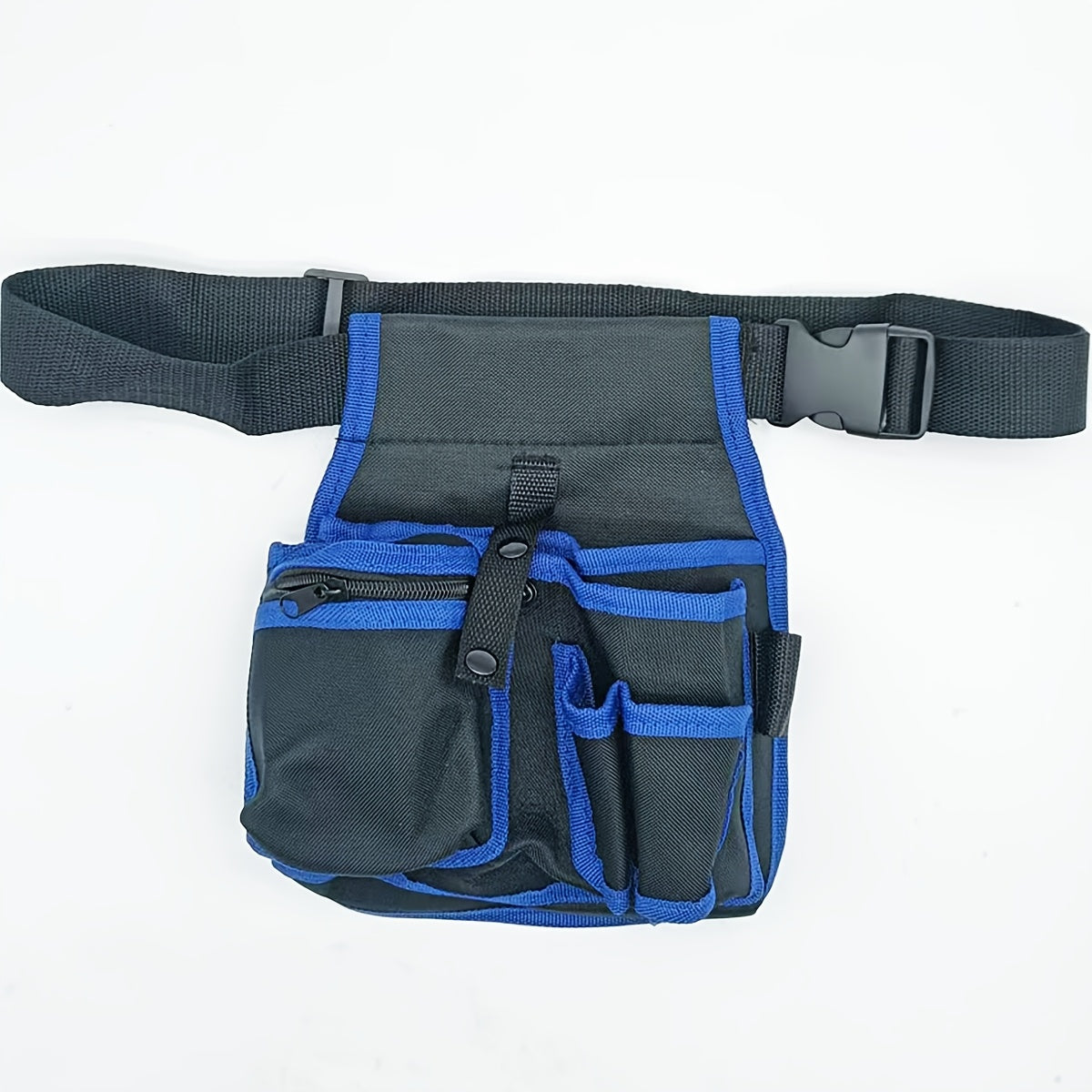 Black Electrician Tool Belt with Multiple Pockets for Hanging on Waist