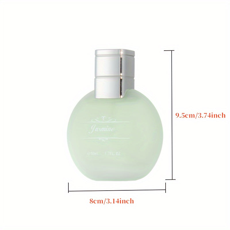 Women's Floral Perfume Set 50ml Lily Osmanthus Jasmine Rose Long-Lasting Natural Scents