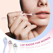 Women's Eyebrow Razor Precision Trimmer Lip and Facial Hair Removal Carbon Steel Blade