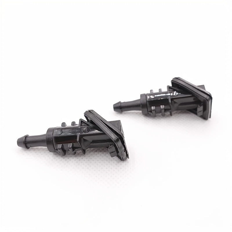 2-Pack Windshield Washer Nozzles ABS Plastic Black for Kia Ceed 2006-2012