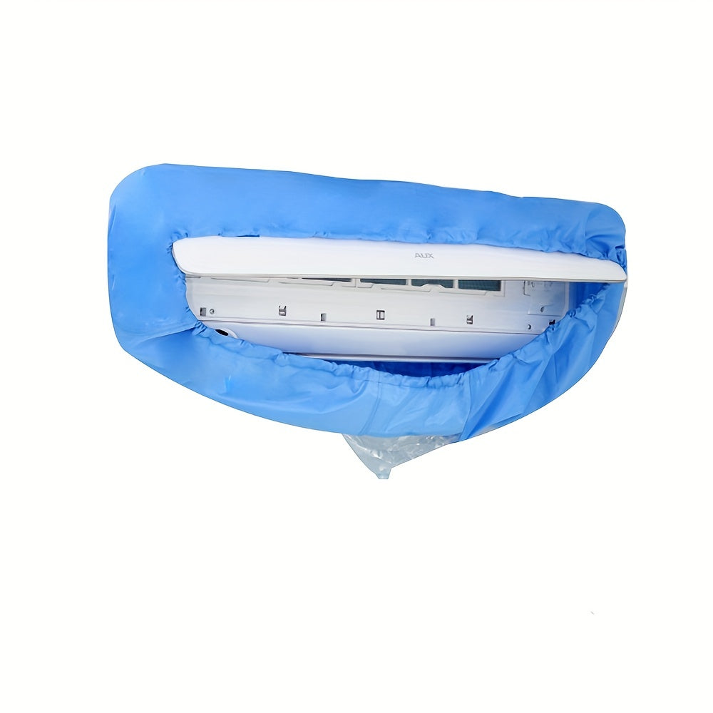 Air Conditioner Cover with Elastic Retractable Rope Polyester Easy Maintenance