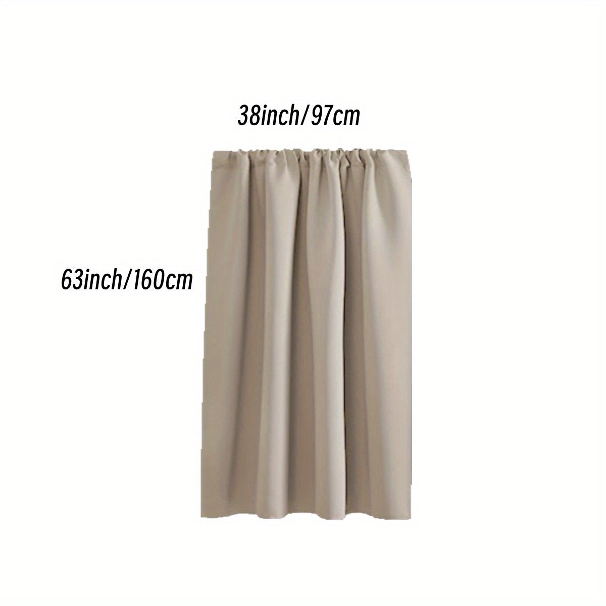 Insulated Blackout Curtains for Bedroom Room Darkening Noise Reduction 1PC