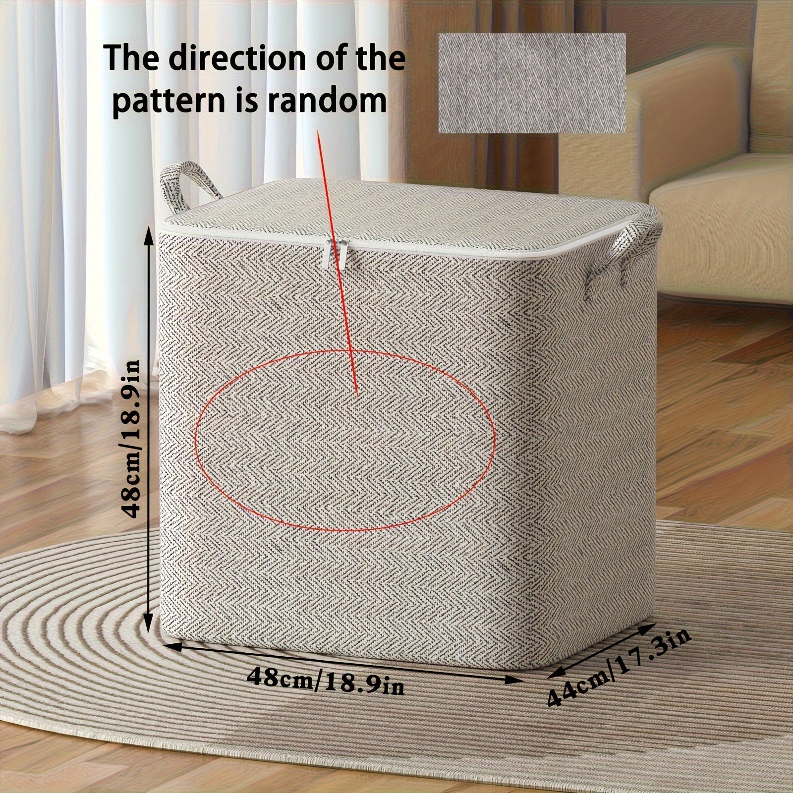 Dustproof Storage Bag for Wardrobe Clothes Quilts Toys Organizing