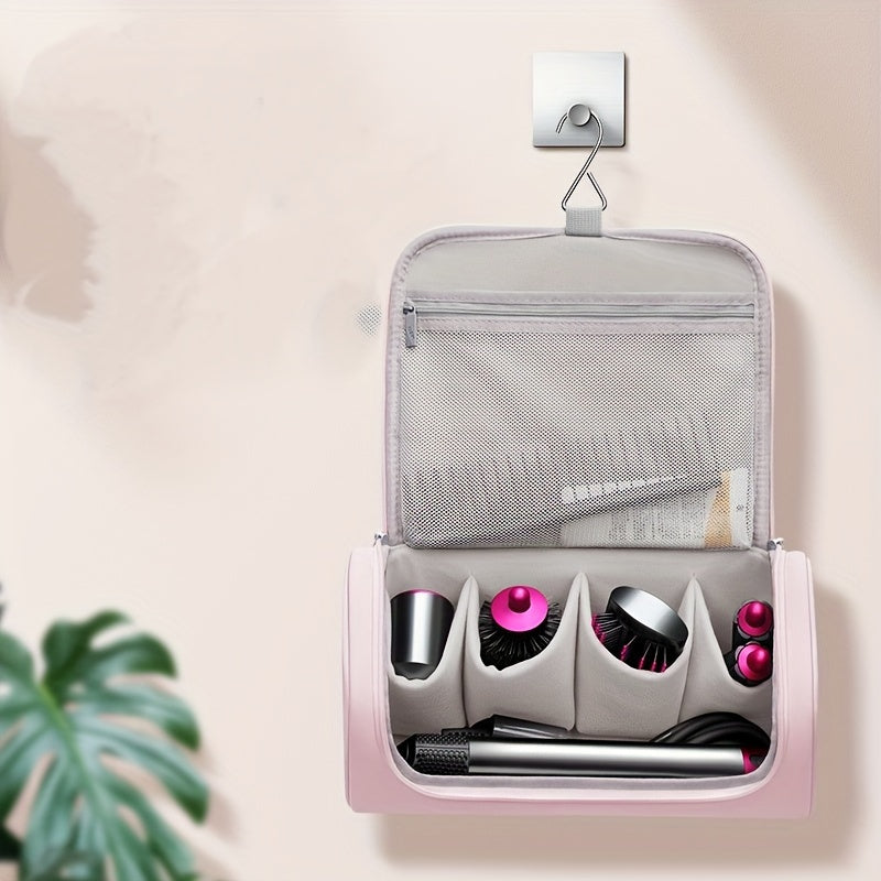 PU Leather Travel Organizer for Hair Tools and Electronic Devices