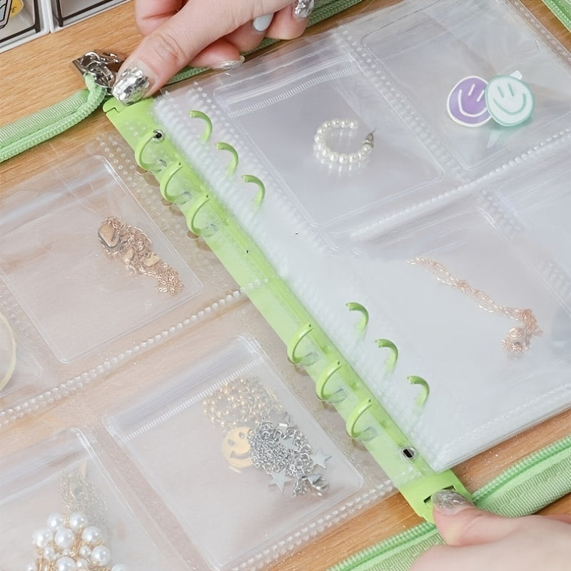 10/20 Pieces Anti-Oxidation Jewelry Storage Box Set with Sealed Bag and Zipper Booklet
