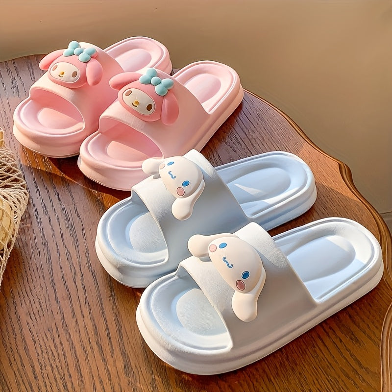 Women's Soft Cartoon Slippers for Indoor Outdoor Use Comfortable Summer Gift
