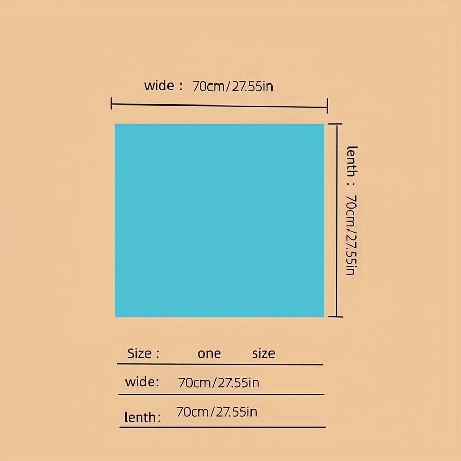 Black and White Striped Magnetic Polyester Scarf for Casual Wear Windproof Decorative