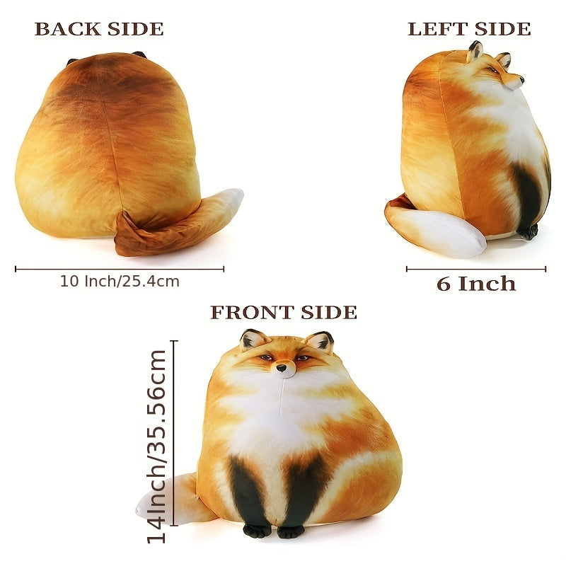 Kawaii Pallas Cat Plush Body Pillow for Pet Lovers and Room Decor