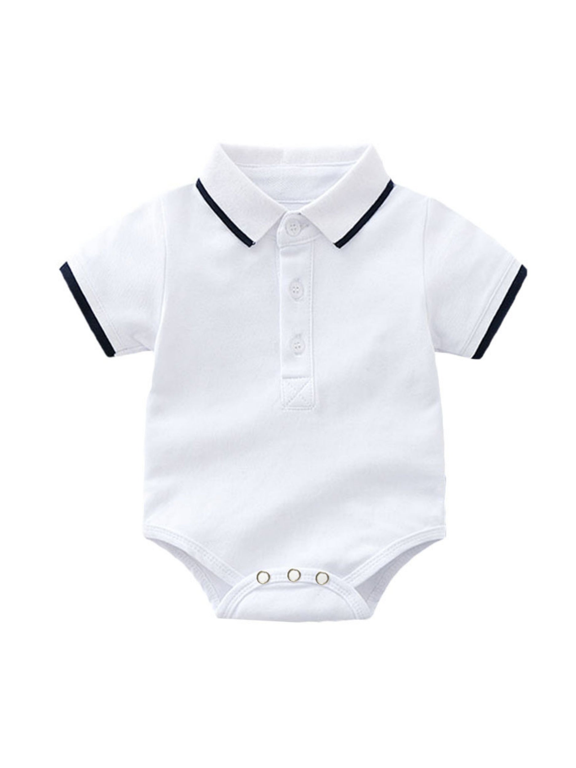 Yigitlar uchun paxta polo kofta va shortlar to'plami, bolalar va kichkina yoshdagi bolalar uchun, bahor yoz, oddiy rang