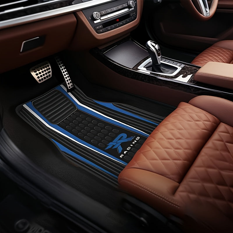 Universal 4-Piece Car Floor Mats All-Season Carpet Protectors