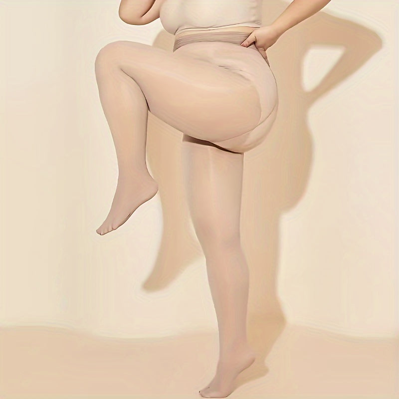 Plus Size Sheer Pantyhose for Women High Elastic Slimming Aurora Tights