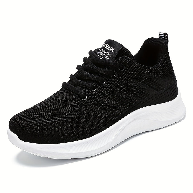 Ayollar uchun nafas oladigan tarmoq yugurish poyabzali yengil sport shosse qora pushti