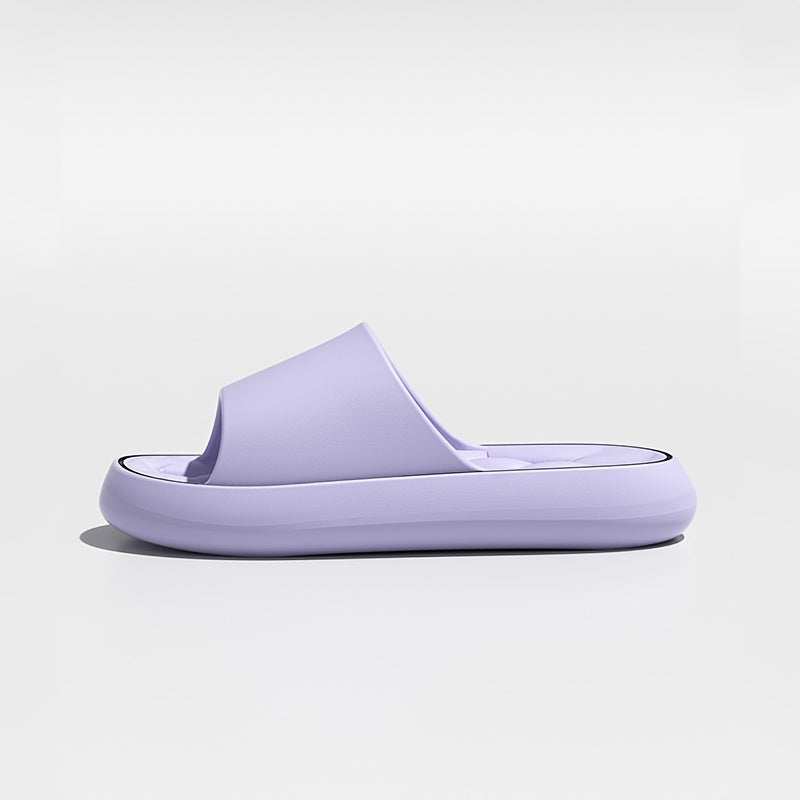 Women's Slip-On EVA Slippers Non-Slip Indoor Outdoor Sandals Black White