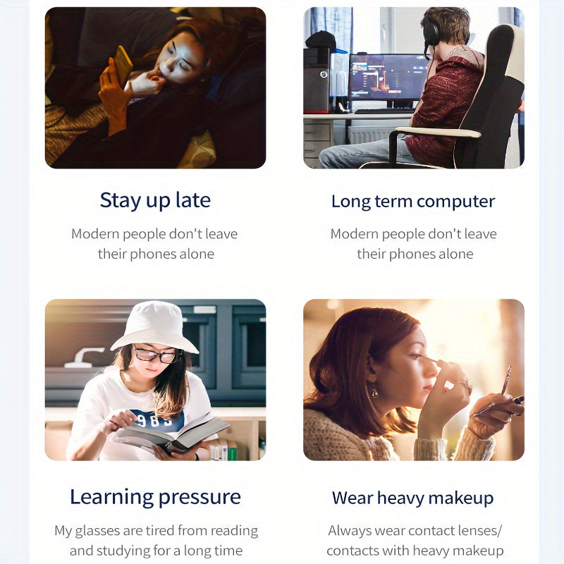 Uniseks portativ USB qayta to'ldiriladigan ko'z bug'lantiruvchi purkagich sovuq issiq namlantiruvchi