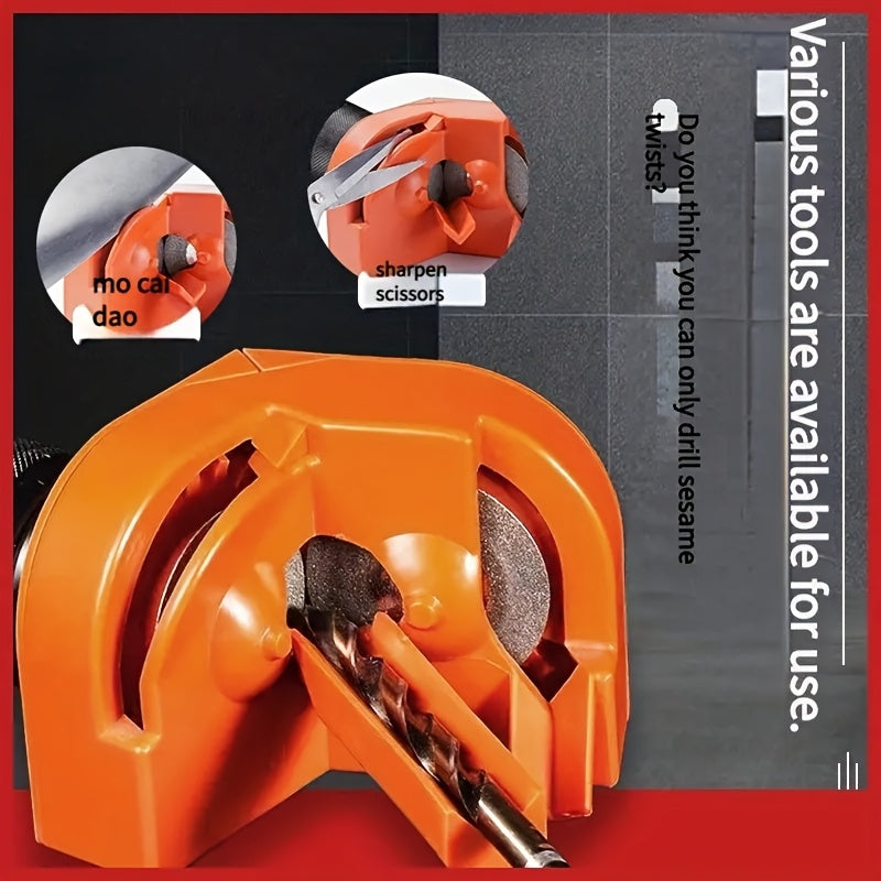 Portable Manual Drill Bit Sharpener for Chainsaw and Knife Tools