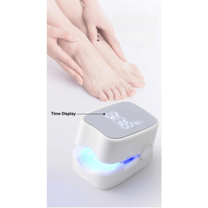 Portable USB Rechargeable Nail Lamp for Home and Travel Manicure Tool