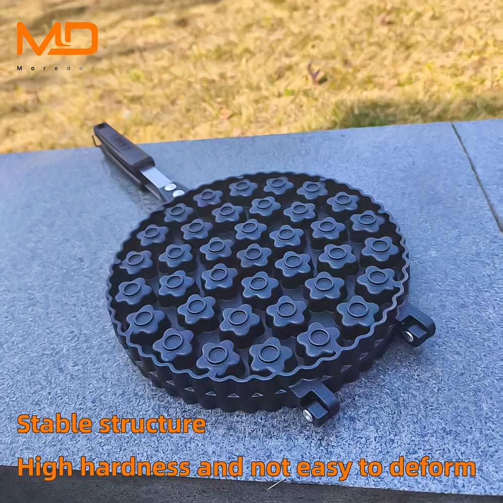 O'ziga xos o'rtacha o'lchamdagi o'rtacha ikki tomonlama qovurilgan panjara, o'rtacha o'lchamdagi qovurilgan panjara, sendvichlar, pirojnoe va DIY shirinliklar uchun ideal. Faqat qo'lda yuvish. Uyda pishirish uchun mukammal.