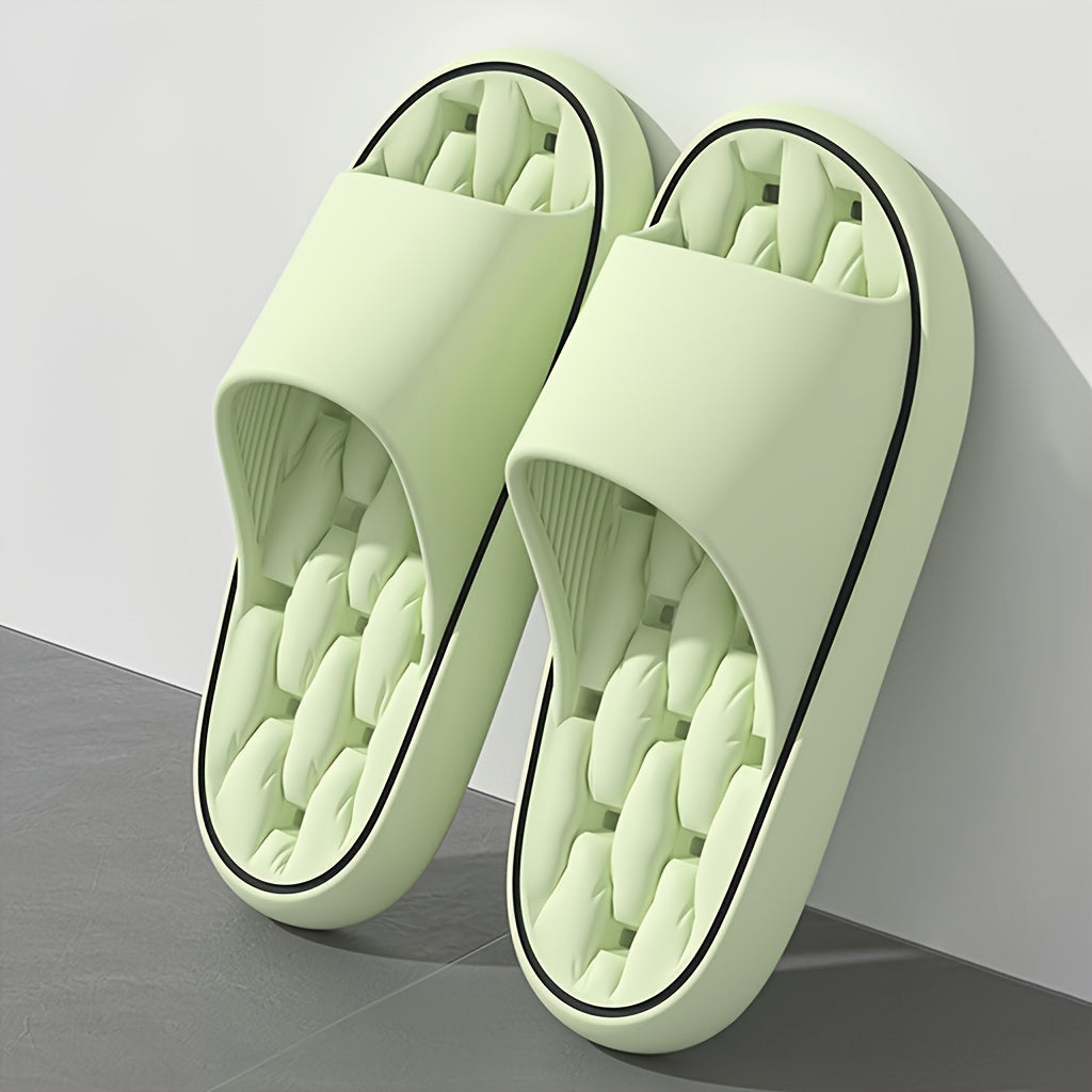 Women's Slip-On Slippers Lightweight Comfortable Multi-Color Indoor Bathroom Shoes