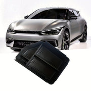 Universal Car Center Console Organizer Tray Black Durable ABS Storage Box