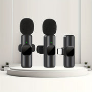 Micrófono inalámbrico de solapa para dispositivos USB-C para grabación, juegos, entrevistas y vlogging