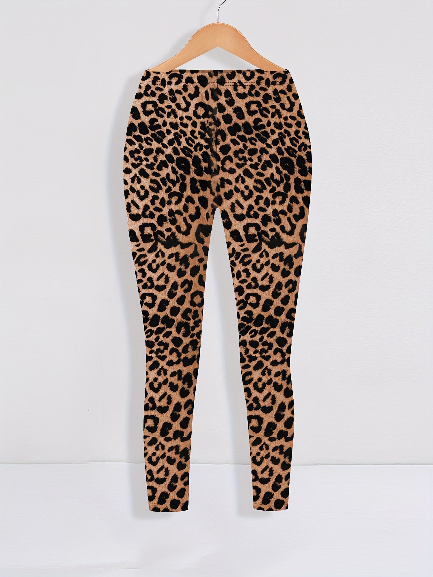 Plus Size Women's High Waist Stretchy Yoga Leggings Tummy Control Athletic Pants