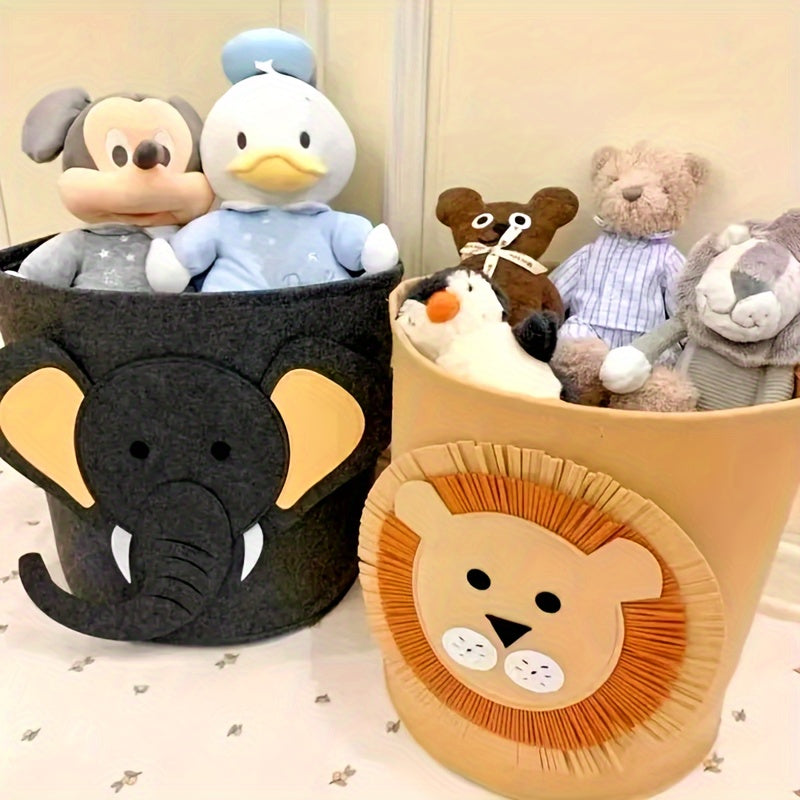 Cesta de almacenamiento plegable para juguetes, lavandería y organizador de ropa, grande, duradera, de tela