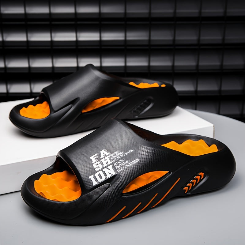 Men's EVA Slides Breathable Non-Slip Open Toe Casual Outdoor Sandals