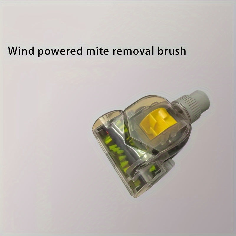 32mm Pneumatic Vacuum Cleaner Brush Head for Dust Mites and Carpet Cleaning