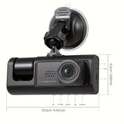 Car Dash Camera Dual Front Inside Full HD Night Vision Loop Recorder Blackbox