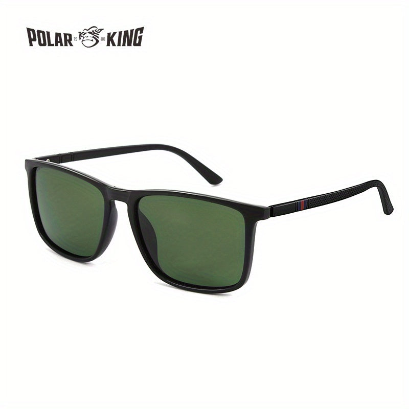 Unisex Retro Classic Square Polarized Sunglasses for Men Women Casual Outdoor Sports Travel
