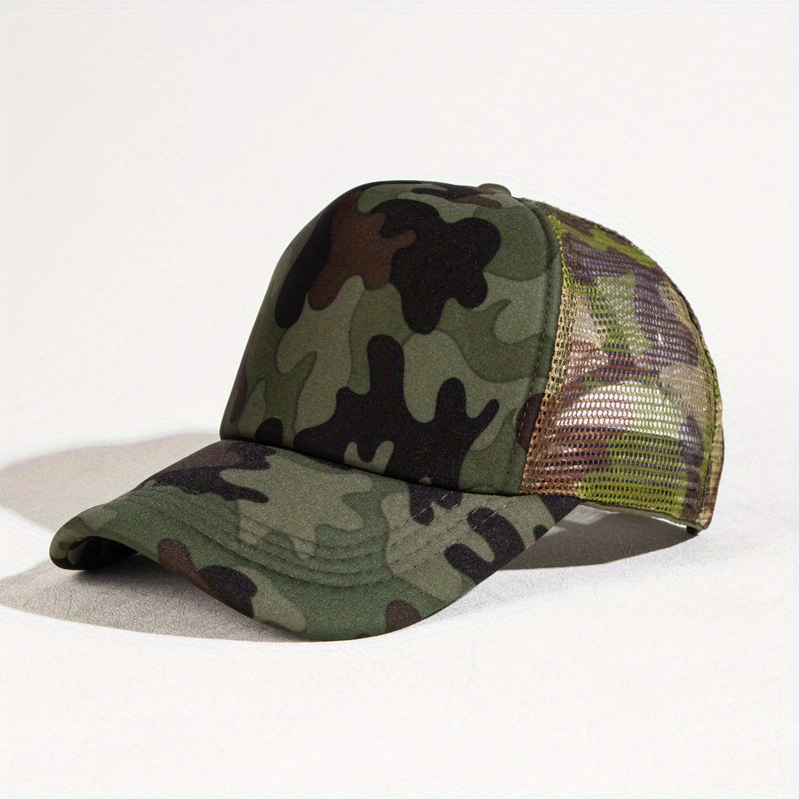 Gorra de béisbol deportiva unisex de poliéster para deportes urbanos y regalos