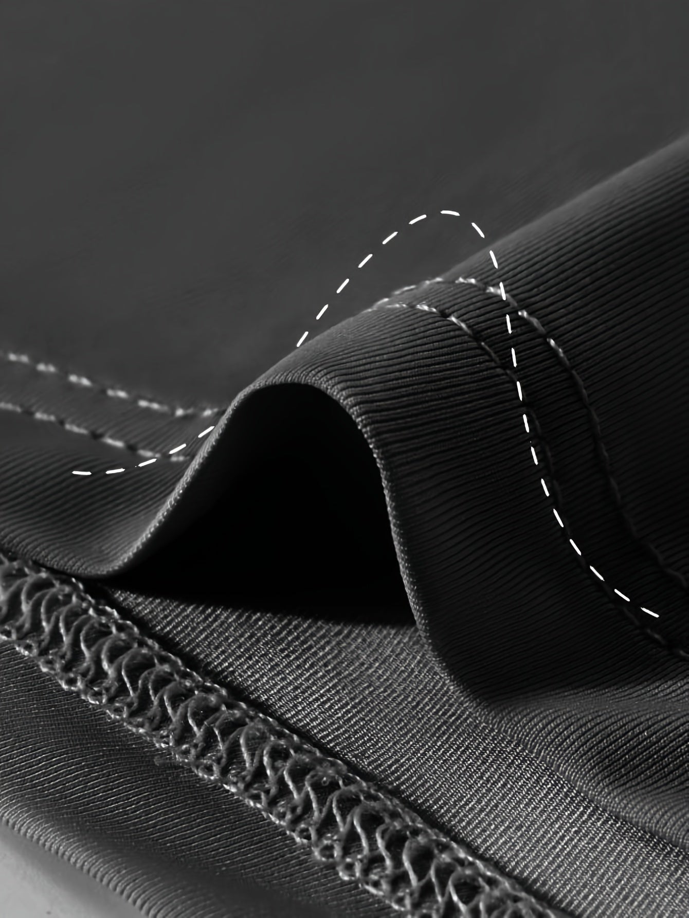 Men's Seamless Breathable Boxer Briefs Soft Polyester Spandex Shortie Solid