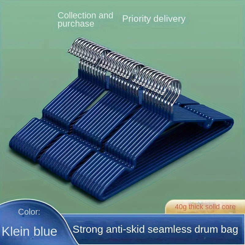 10 o 20 piezas de perchas antideslizantes para ropa, resistentes, sin marcas, para abrigos, ideales para dormitorio, baño y armario