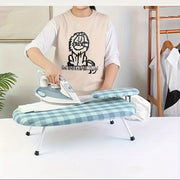 Foldable Ironing Board with Heart and Geometric Design for Home and Office Use